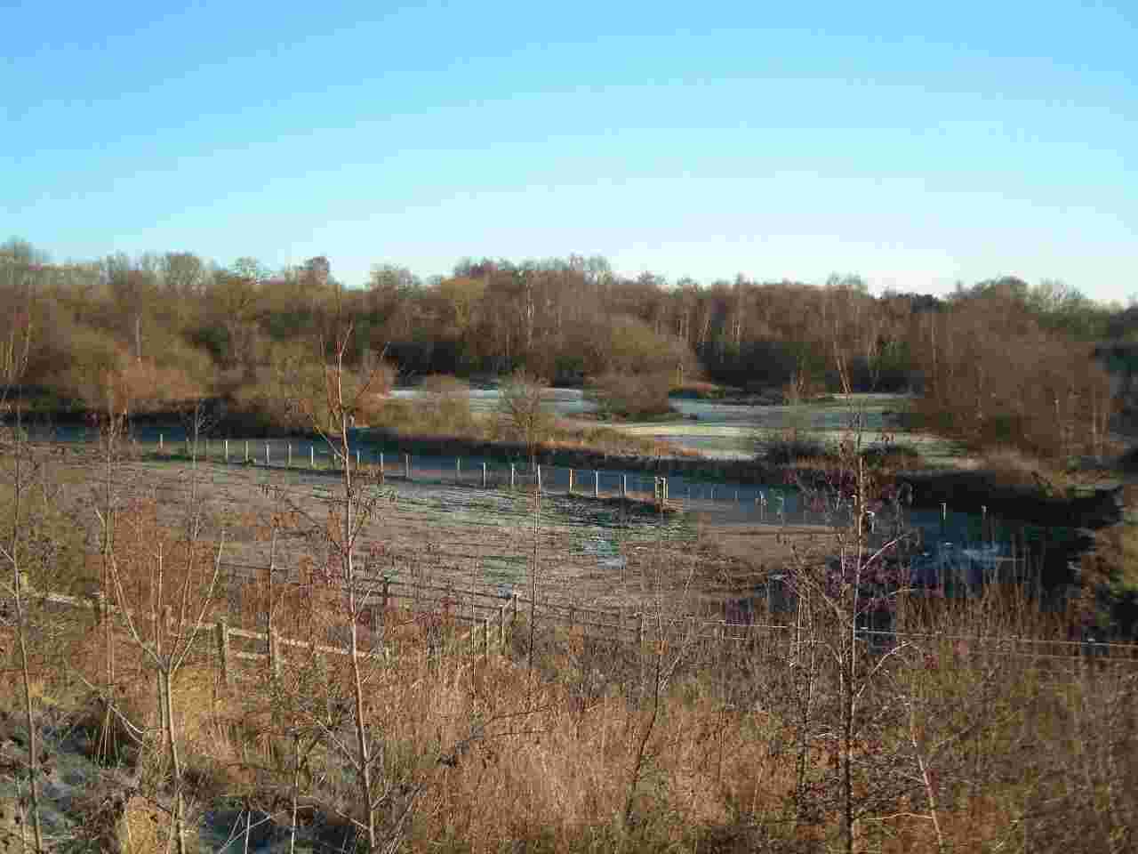 View north from the A50